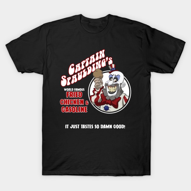 Fried Chicken & Gasoline T-Shirt by NSaabye